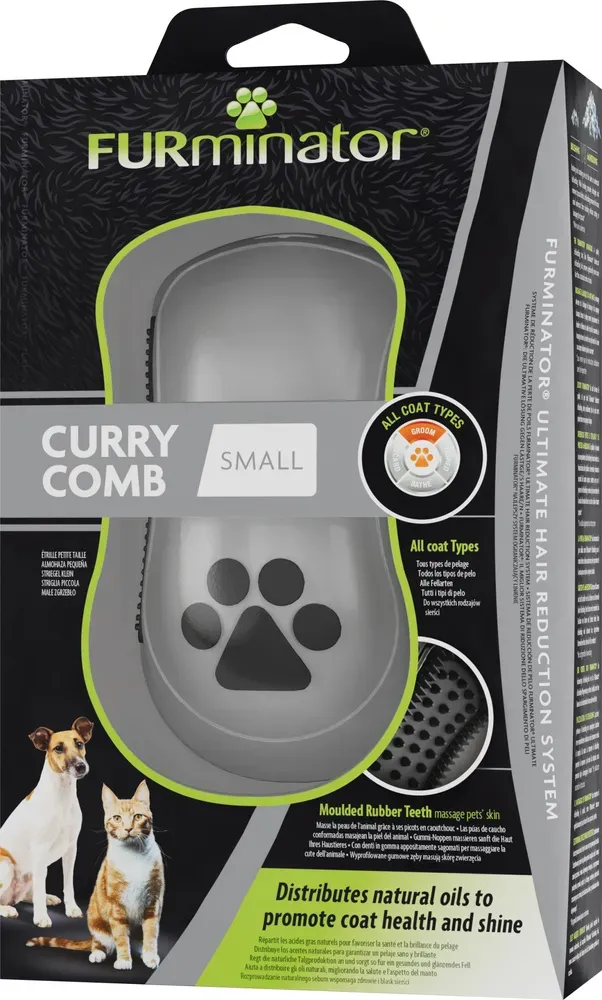 FURMINATOR Gummi-Striegel Small