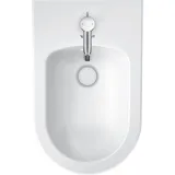 Duravit Stand-Bidet White Tulip 37x58cm, m HL, ÜL, HLB, weiß WonderGliss
