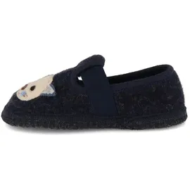 HAFLINGER Slipper Blau 30