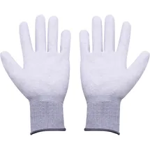 Quadrios ESD-Handschuh Kleider-Größe: M Polyamid, Polyurethan