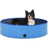 Teenpull – Hundepool Faltbar Blau 120 X 30 Cm Pvc