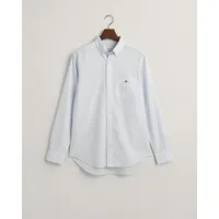 GANT Reg Stripe Langarmhemd - Light Blue - 3XL