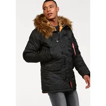 Alpha Industries N-3b Vf59 Mantel Black XL