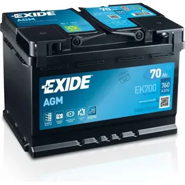 Exide EK700 AGM 70Ah 12V