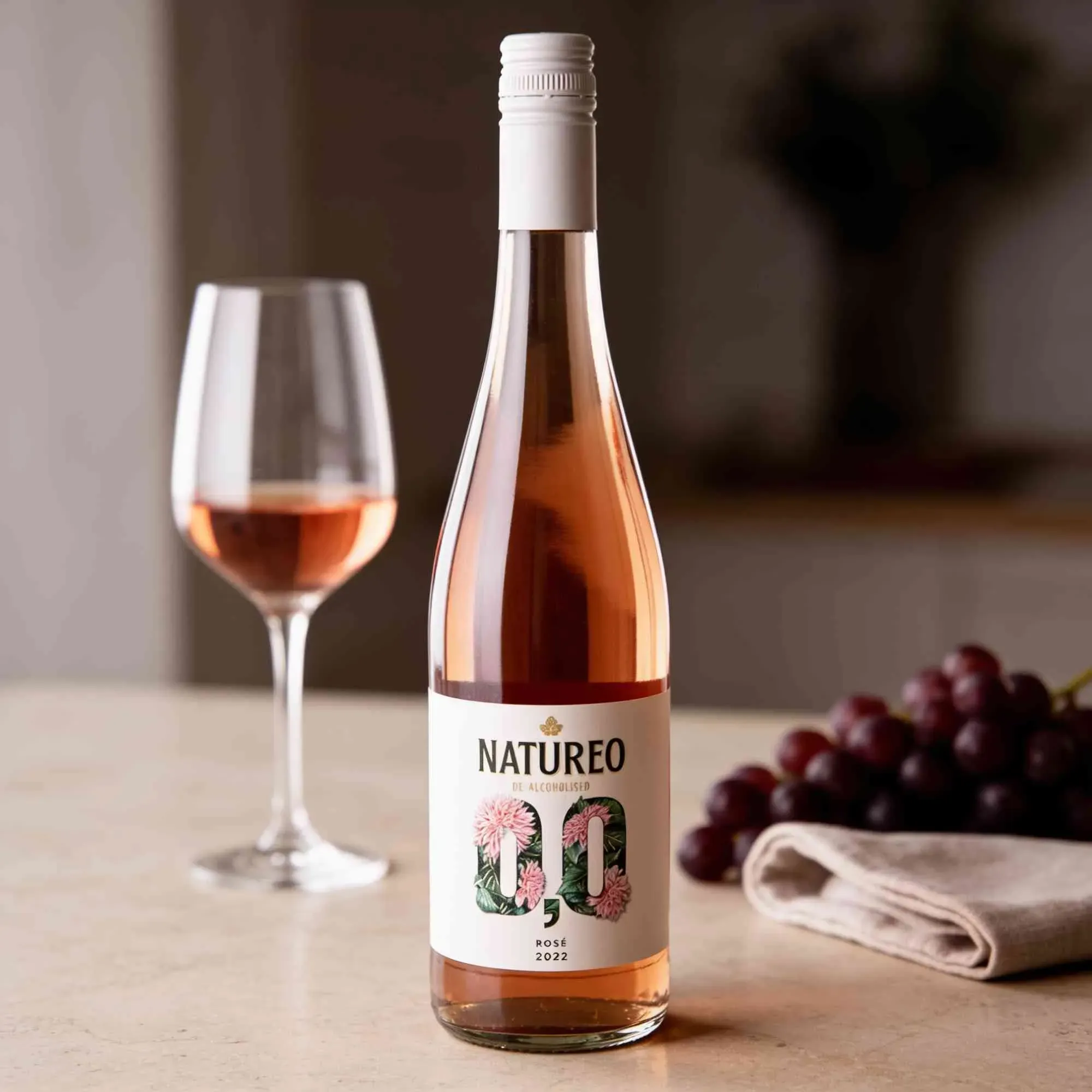 Torres 2022 Torres Natureo Free Rosado nur 0,5 % Alk. 2022 Cabernet Sauvignon,Syrah Spanien