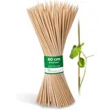 Novatool 300x Splittstäbe 60 cm x 5,5 mm I Natur I Pflanzstäbe Rankhilfe Bambus Rankhilf in Natur | Gr.: onesize
