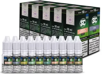 Gourmet Probierbox 10x10ml Liquid by SC 0mg / 100ml