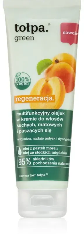 Tołpa Green Regeneration Feuchtigkeit spendendes und nährendes Haaröl in der Creme 125 ml