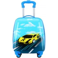 TheTrueC Kinder Trolley 2-Rollen Cabin 56 cm / 30 l blau
