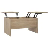 vidaXL Couchtisch Sonoma-Eiche 80x50x42,5 cm Holzwerkstoff