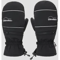 Dimito Easy Open Fäustlinge black Gr. M