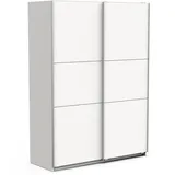 Demeyere GROUP Schiebetürenschrank Ghost Praktischer Kleiderschrank mit Schwebetüren, Weiß Holz, 59.9x203x148 cm,