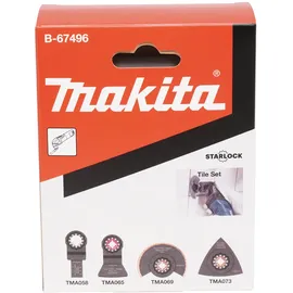 Makita B-67496 Fliesen-Set 4 Stück