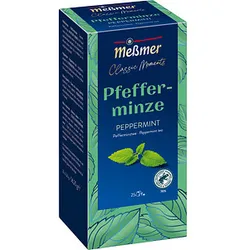 Meßmer Pfefferminze Tee 25 Portionen