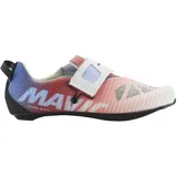 MAVIC cosmic slr tri tri triathlonschuhe blau weis rot - 44.2/3