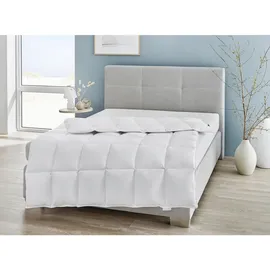 REGINA HOME SLEEP LIVING EST. 1967 Daunenbettdecke, Weiß, Textil, 135x200 cm, Oeko-Tex® Standard 100, Schlaftextilien, Bettdecken, Daunendecken