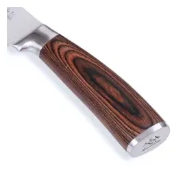 Wakoli EDIB Damast Chefmesser Kiritsuke I 20 cm Klinge I Pakkaholzgriff