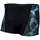 Aquarti Badehose Jungen Schwimmhose Schwarz/Blau 146