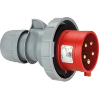 PCE 0132-6tt CEE-Stecker 16A 3p 6h IP67 TT SHARK