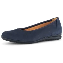 Gabor Damen Klassische Ballerinas, Frauen Ballerinas,Moderate Mehrweite (G),Blue (36),42.5 EU 8.5 UK - 42.5 EU