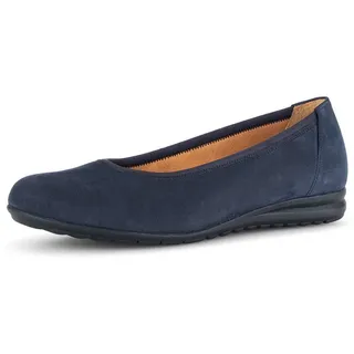 Gabor Damen Klassische Ballerinas, Frauen Ballerinas,Moderate Mehrweite (G),Blue (36),42.5 EU 8.5 UK - 42.5 EU