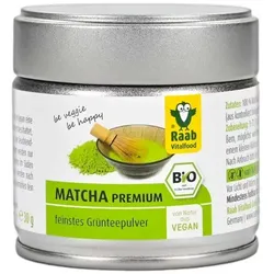 Raab Matcha Grünteepulver bio