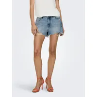 Only »ONLPACY HW DNM Shorts (15256232) Light Blue