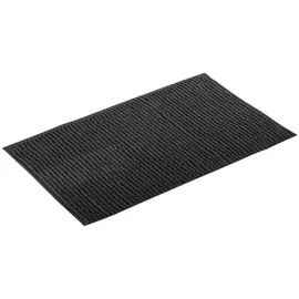 MSV Chenille 50 x 80 cm dunkelgrau
