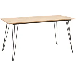 Schreibtisch Julian Eichenfarben MDF ca. 150x70 cm