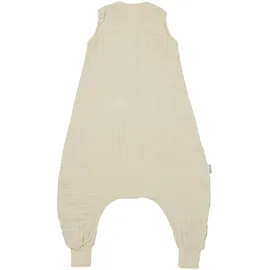 Meyco Baby Sommer-Sleepoverall Mull 0.5 Tog beige, 80