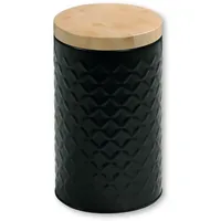 KESPER Aufbewahrungsdose Metall schwarz 19 cm