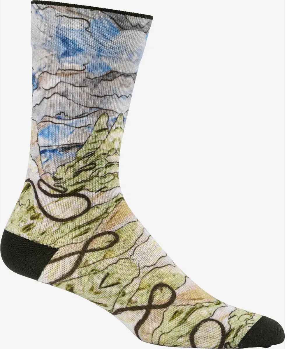 Craft ADV Endur Graphic Sock blaze/free (396332) 34/36