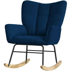 ML-Design Schaukelstuhl Sessel Schaukelsessel Relaxsessel Wohnzimmersessel Polstersessel