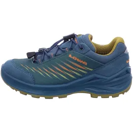 Lowa Zirrox II GTX LO JR 6415157448+651515+661515 (31/petrol-senf) - Dunkelblau