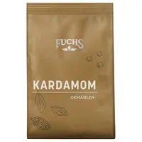 Fuchs Gewürze - Kardamom gemahlen | Für Marinaden | 38 g Nachfüllbeutel