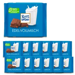 Ritter Sport Edel-Vollmilch 12x100G