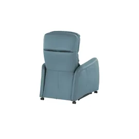 Hukla Relaxsessel Tobias Leder 75 x 105 x 88 cm Blau