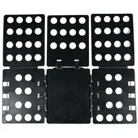 Intirilife Faltbrett Kleiderfalthilfe in Schwarz | Gr.: onesize