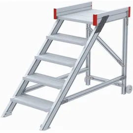 Euroline Anstieg 45 Grad 600 cm Alu gerieft