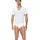 MEY V-Shirt "Noblesse", Herren, Gr. 4XL, weiß, Feinripp, Obermaterial: 100% Baumwolle, körpernah hüftbedeckend, V-Ausschnitt, Shirts, ohne auftragende Seitennähte
