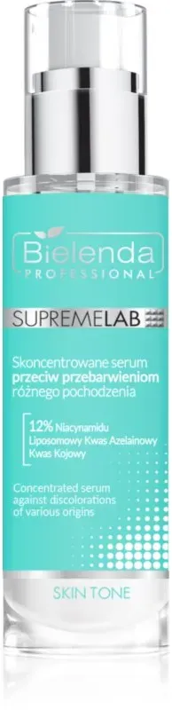 Bielenda Professional Supremelab Skin Tone depigmentierendes Serum zum vereinheitlichen der Hauttöne 30 ml
