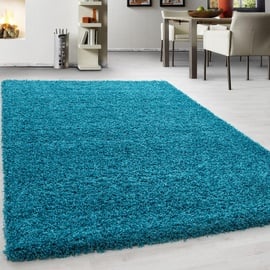 Ayyildiz Life Shaggy 1500 Hochflorteppich 60 x 110 cm türkis