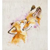 Lucas Luca-S Kreuzstichset, Fuchsliebe Zählmuster, 20x22,5cm