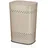 Kela Sitz-Wäschebox Malaga Metall beige 39,5x29,5x57,5cm