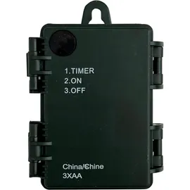 INDA-EXCLUSIV 4er Set LED-Gartenleuchtstäbe mit 24 Sternen warm-weiß