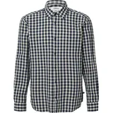 s.Oliver Langarmhemd mit Karo Muster, blau