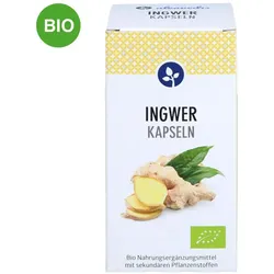Ingwer 400 Mg Bio Kapseln Vegan