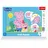 Trefl – Peppa Pig, das netteste Schweinchen – Rahmenpuzzles für Kleinkinder, 15 große Teile, Rahmen und Feste Unterlage, für Kinder ab 3 Jahren