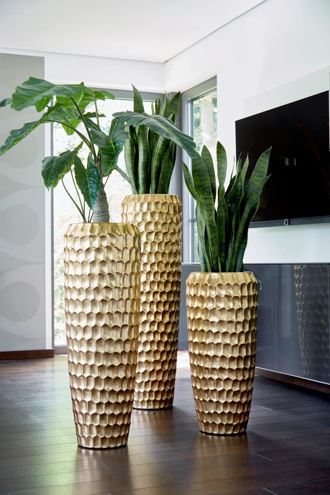 Vase Celice - Gold - 117 cm