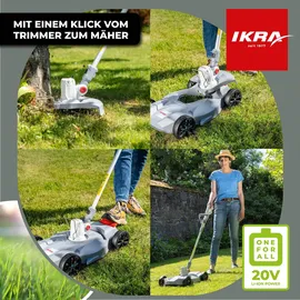 IKRA IART 2030 F inkl. 1 x Akku, Ladegerät & Fadenspule